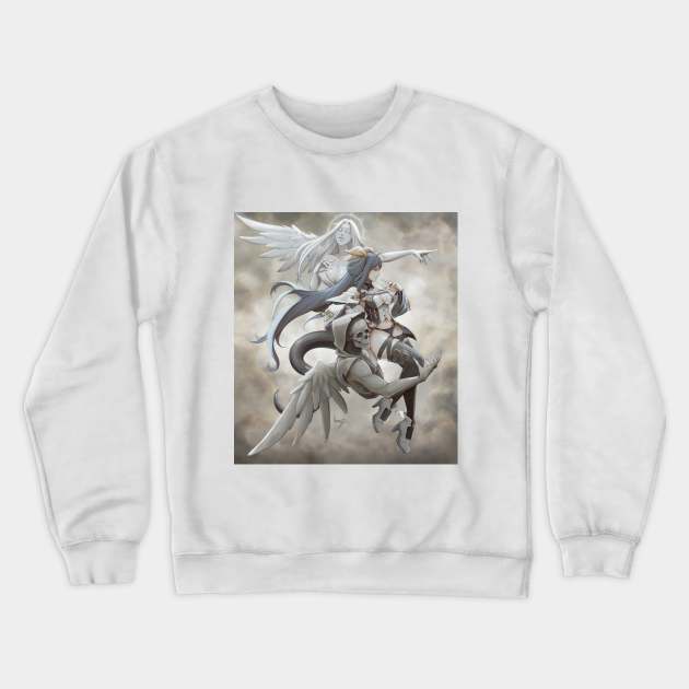 Daughter of Justice Crewneck Sweatshirt by Kumanz